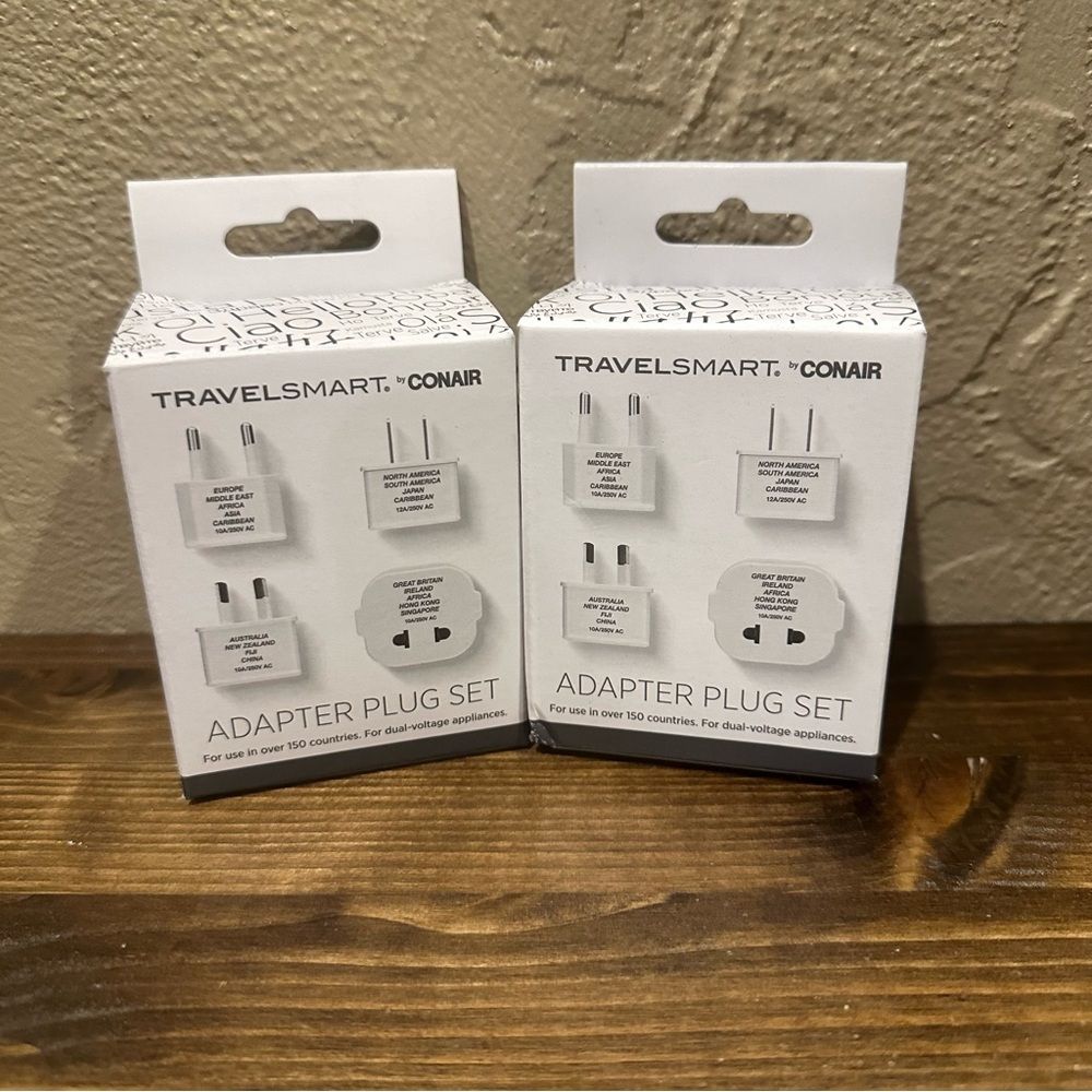 Conair TravelSmart Adapter Plug (Set of 2)